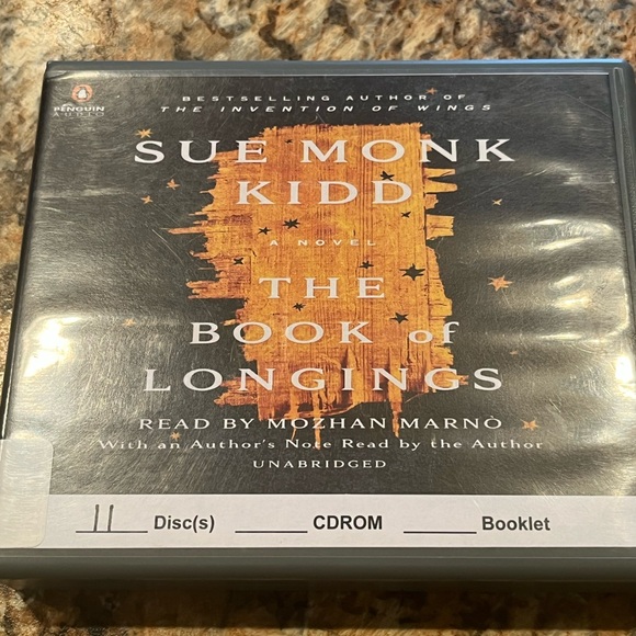 The Book of Longings by Sue Monk Kidd Audiobook Unabridged CDs EUC - Picture 1 of 4